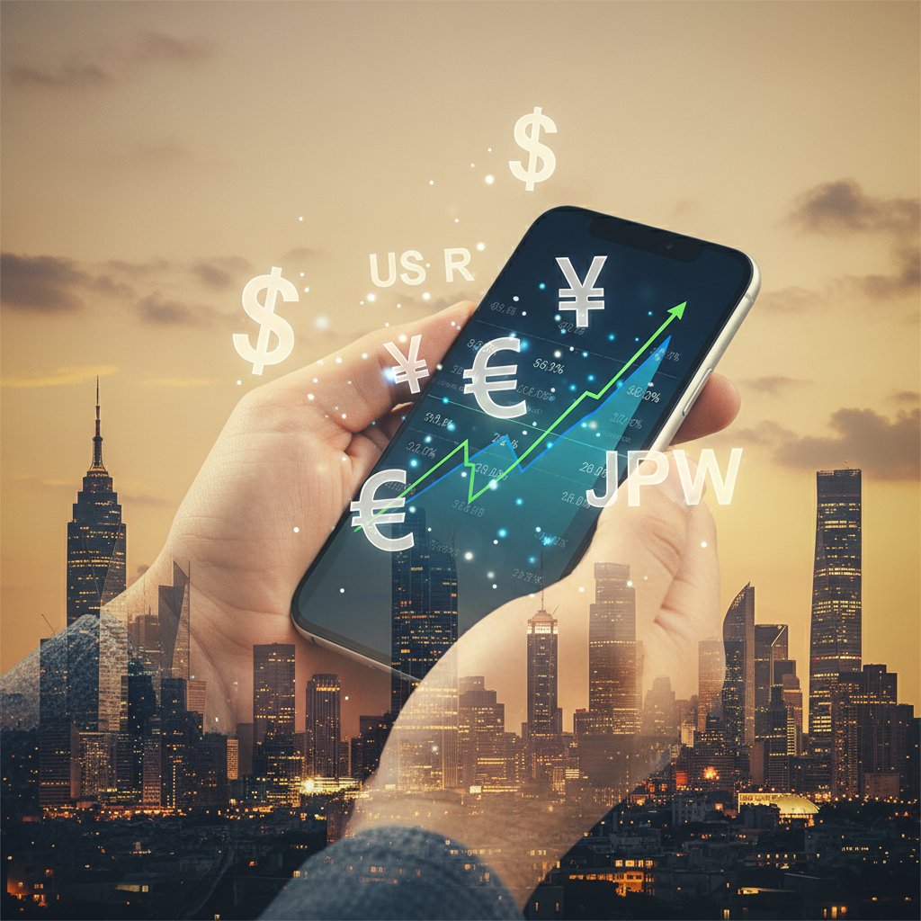 외환 거래 시작