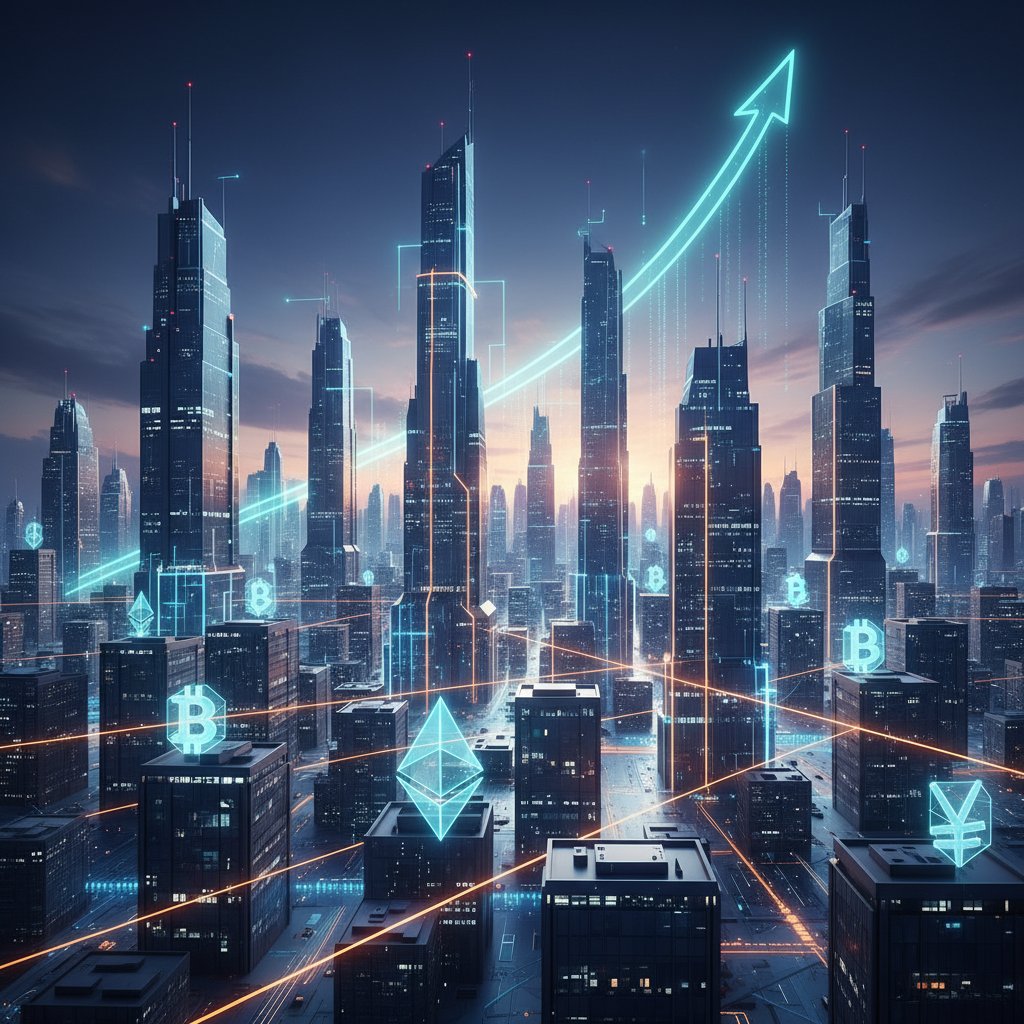 암호자산의 미래 금융 이야기